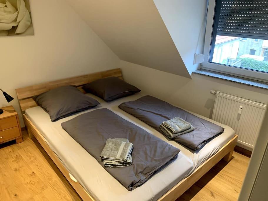 דירות Modernes Penthouse, Nahe Wuerzburg מראה חיצוני תמונה